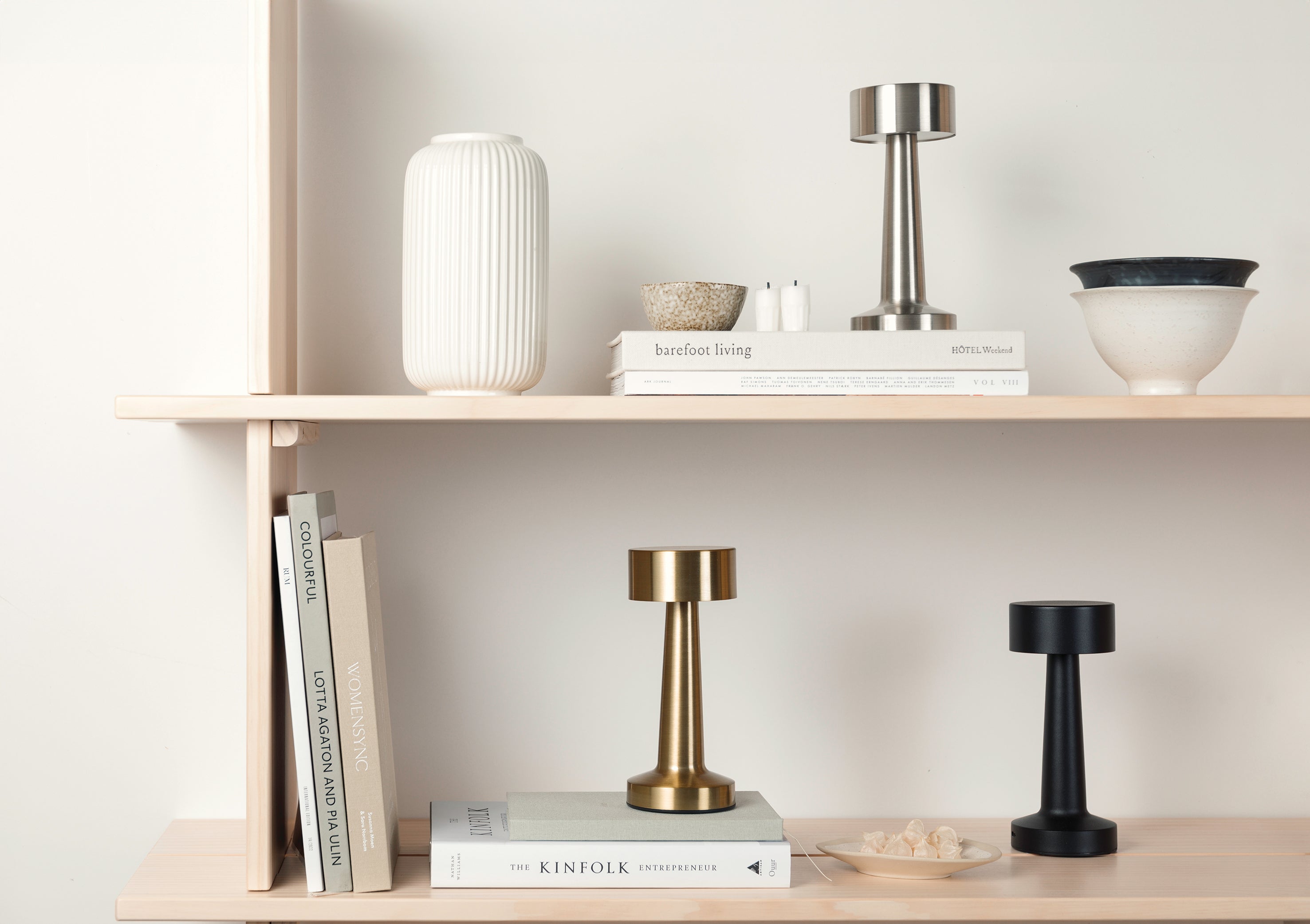 Candeeiro de mesa Maris RCS em ABS reciclado