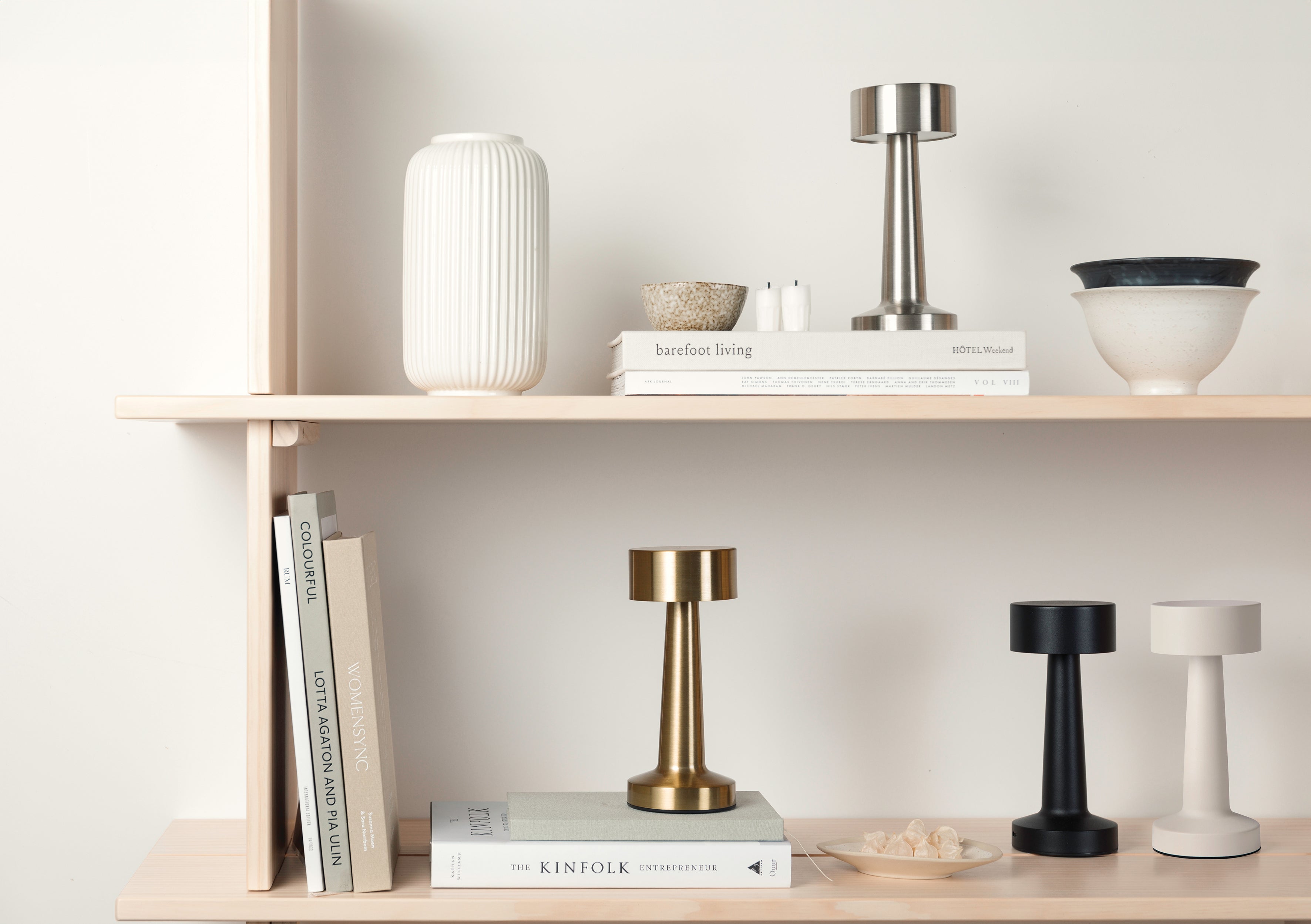 Candeeiro de mesa Maris RCS em ABS reciclado