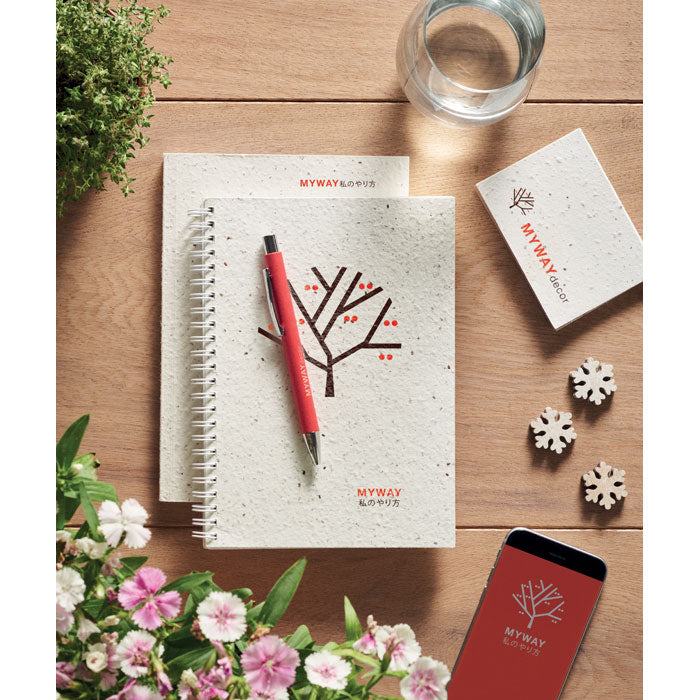 Notebook MO2082-06 Papel de Sementes