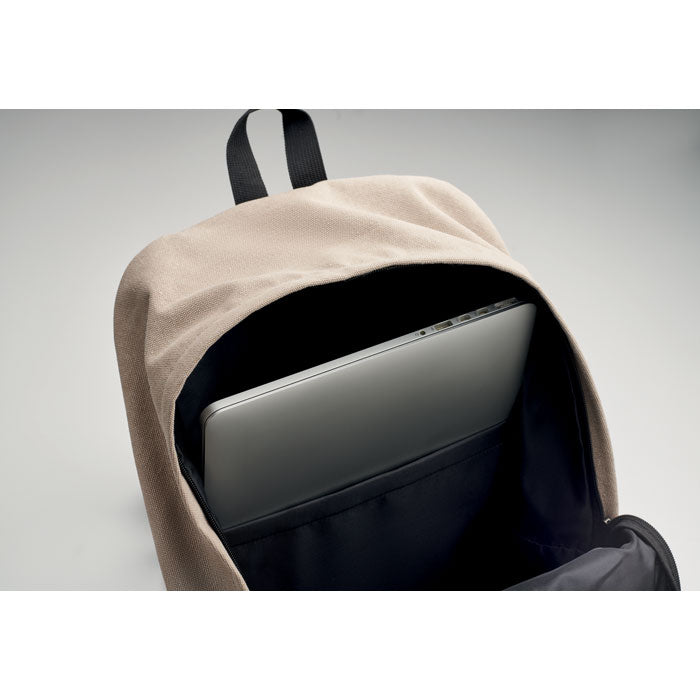 Mochila em lona reciclada