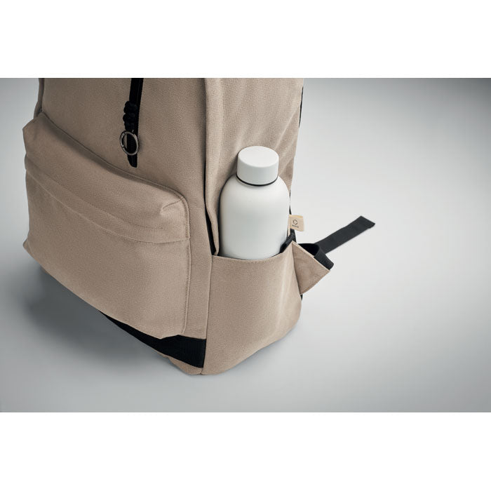 Mochila em lona reciclada