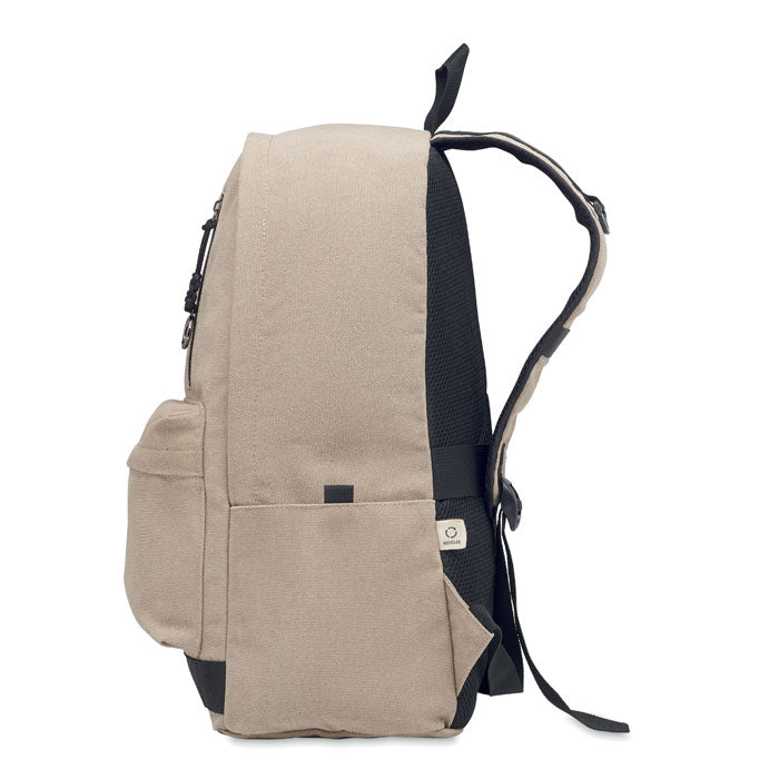 Mochila em lona reciclada