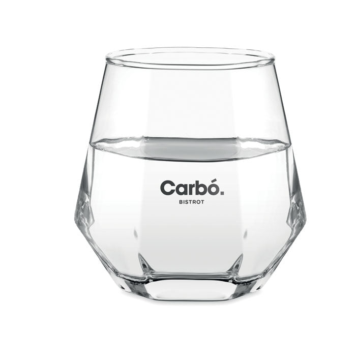 Copo de vidro Facetado 300ml