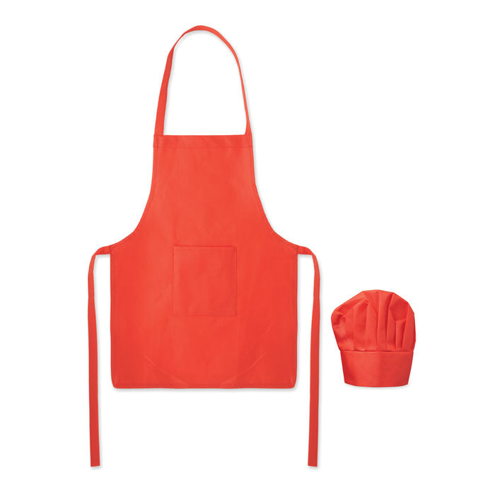 Avental e touca de criança Kid Chef, 90gr